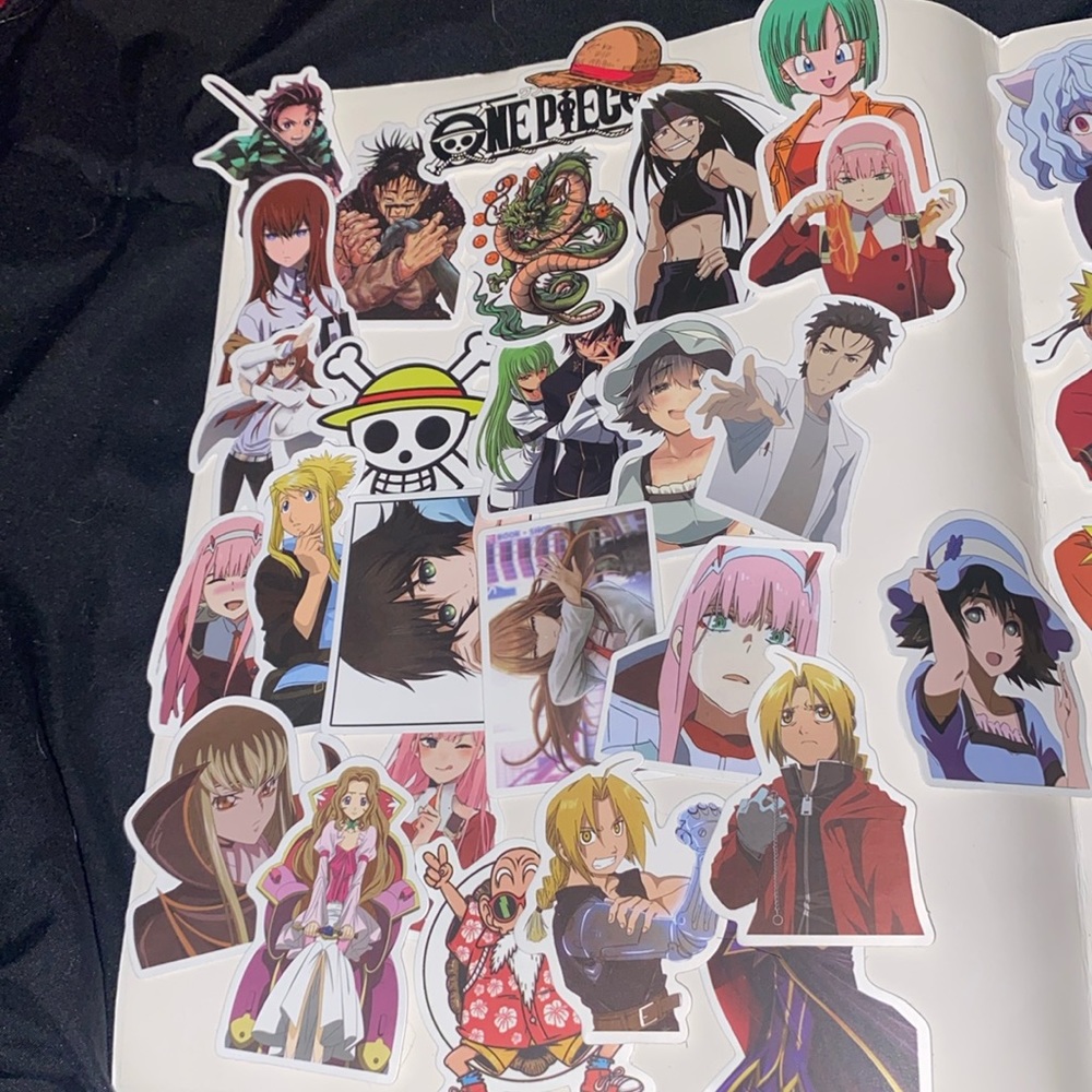 Random anime stickers